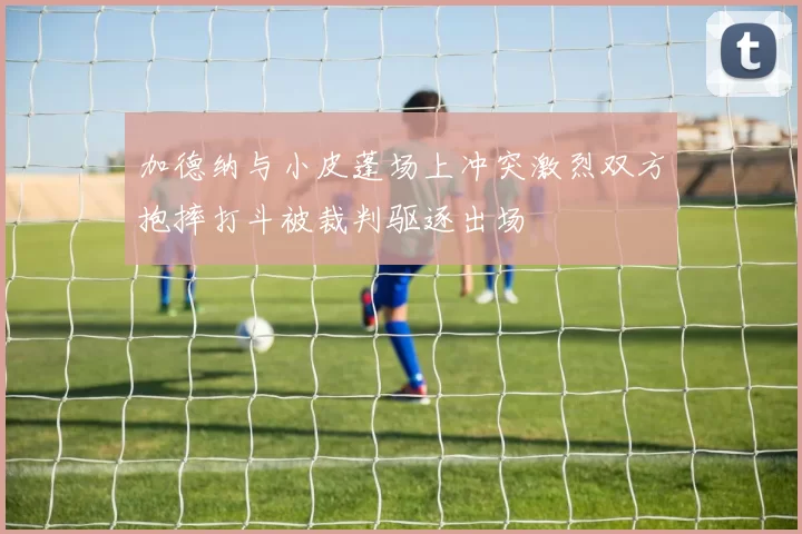 加德纳与小皮蓬场上冲突激烈双方抱摔打斗被裁判驱逐出场